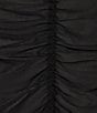 Color:Black - Image 5 - Long Sleeve Mesh Shrug Jacket
