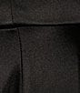 Color:Black - Image 4 - Plus Sweetheart Neck Front Cut-Out Lace-Up Back Long Dress