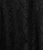 Color:Black - Image 4 - Sleeveless Allover Floral Lace Emma Dress