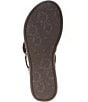 Color:Bronze - Image 6 - Dalia Flip Flop Sandals