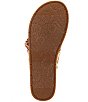 Yellow Box Flappy Stripe Flip Flop Sandals - Image 6