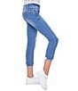 Color:Medium Blue Rips - Image 3 - Big Girls 7-14 WannaBettaFit Ankle Jeans