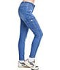 Color:Indigo - Image 3 - Hyperdenim Mid Rise Skinny Cargo Jeans