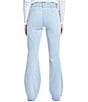 Color:All over Potassium - Image 2 - Low Rise Cargo Flare Jeans