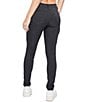 Color:Black - Image 2 - Mid Rise Hyperstretch Skinny Cargo Jeans