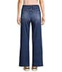 YMI Jeanswear Mid Rise Wide Leg Jeans, Color:Ocean Blue - Image 2