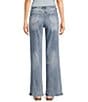 YMI Jeanswear Mid Rise Wide Leg Jeans, Color:All Over Potassium - Image 2