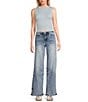 YMI Jeanswear Mid Rise Wide Leg Jeans, Color:All Over Potassium - Image 3