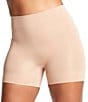 Color:Almond - Image 1 - Bria Comfortably Curved Shaping Shorts