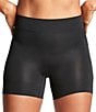 Color:Black - Image 1 - Bria Comfortably Curved Shaping Shorts
