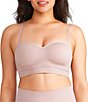Color:Bark - Image 3 - Peyton Convertible Wire Free Strapless Bra