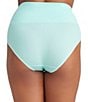 Color:Beached Glass - Image 2 - Seamless Shaped Elastic Waist Brief Panty