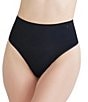 Yummie Seamless Shaped Thong, Color:Black - Image 1