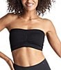 Color:Black - Image 1 - Seamless Wire Free Bandeau Bra