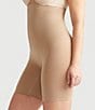 Yummie Seamless Solutions High Waisted Thigh Shaping Shorts, Color:Almond - Image 3