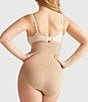 Color:Almond - Image 2 - Seamless Solutions High Waisted Shaping Brief