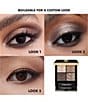 Yves Saint Laurent Beaute Couture Mini Clutch Luxury Eyeshadow Palette, Color:720 Captivating Dunes - Image 3