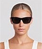 Yves Saint Laurent Women's New Wave 53mm Cat Eye Sunglasses - Image 2