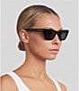 Yves Saint Laurent Women's New Wave 53mm Cat Eye Sunglasses - Image 3