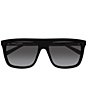 Yves Saint Laurent Men's New Essential 59mm Gradient Rectangle Sunglasses - Image 2