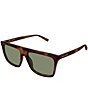 Yves Saint Laurent Men's New Essential 59mm Rectangle Sunglasses - Image 1