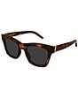 Yves Saint Laurent Women's Monogram Hinge 52mm Cat Eye Sunglasses - Image 1