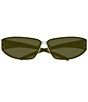 Yves Saint Laurent Women's SL963 82mm Rectangle Sunglasses - Image 2