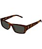 Yves Saint Laurent Women's SLMM182 Jazz 54mm Rectangle Sunglasses - Image 3