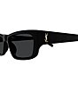 Yves Saint Laurent Women's SLMM182 Jazz 54mm Rectangle Sunglasses - Image 2