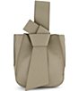 Color:Smoke Ember - Image 1 - Anthea Soft Grain Pebble Leather Wristlet Crossbody Bag