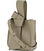 Color:Smoke Ember - Image 2 - Anthea Soft Grain Pebble Leather Wristlet Crossbody Bag