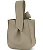 Color:Smoke Ember - Image 3 - Anthea Soft Grain Pebble Leather Wristlet Crossbody Bag