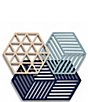 Zone Denmark Hexagon & Triangle Mixed Trivets, Set of 3 - Image 1