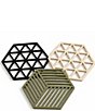 Zone Denmark Hexagon Mixed Trivets, Set of 3 - Image 1