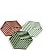 Zone Denmark Hexagon Trivets, Set of 3 - Image 1
