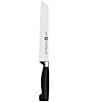 Zwilling Four Star 8#double; Bread Knife, Color:no color - Image 1