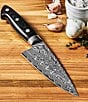 Color:Silver - Image 2 - Kramer Euroline Stainless Damascus Collection 6#double; Chef's Knife