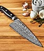 Color:Black/Silver - Image 2 - Kramer Euroline Stainless Damascus Collection 8#double; Chef's Knife