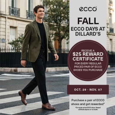  ECCO Days at Dillard's