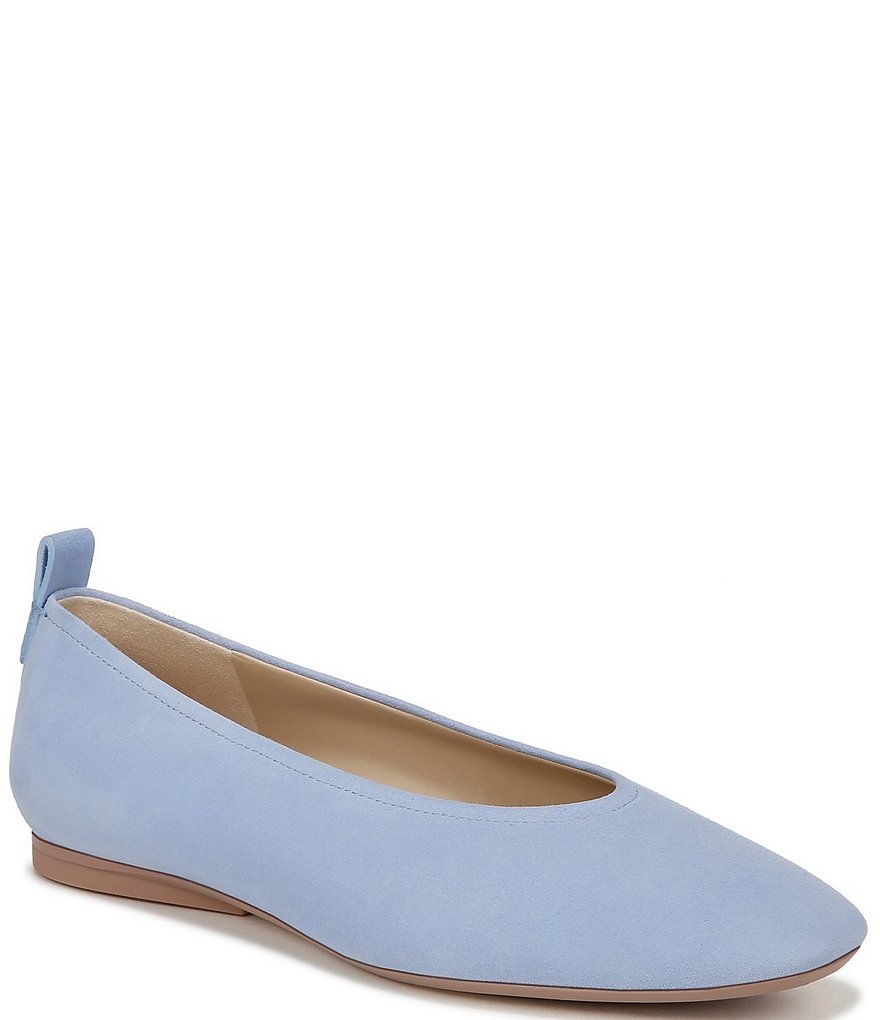 27 EDIT Naturalizer Carla Suede Square Toe Casual Ballet Flats