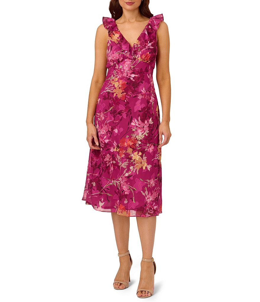 Dillards adrianna best sale papell petite dresses