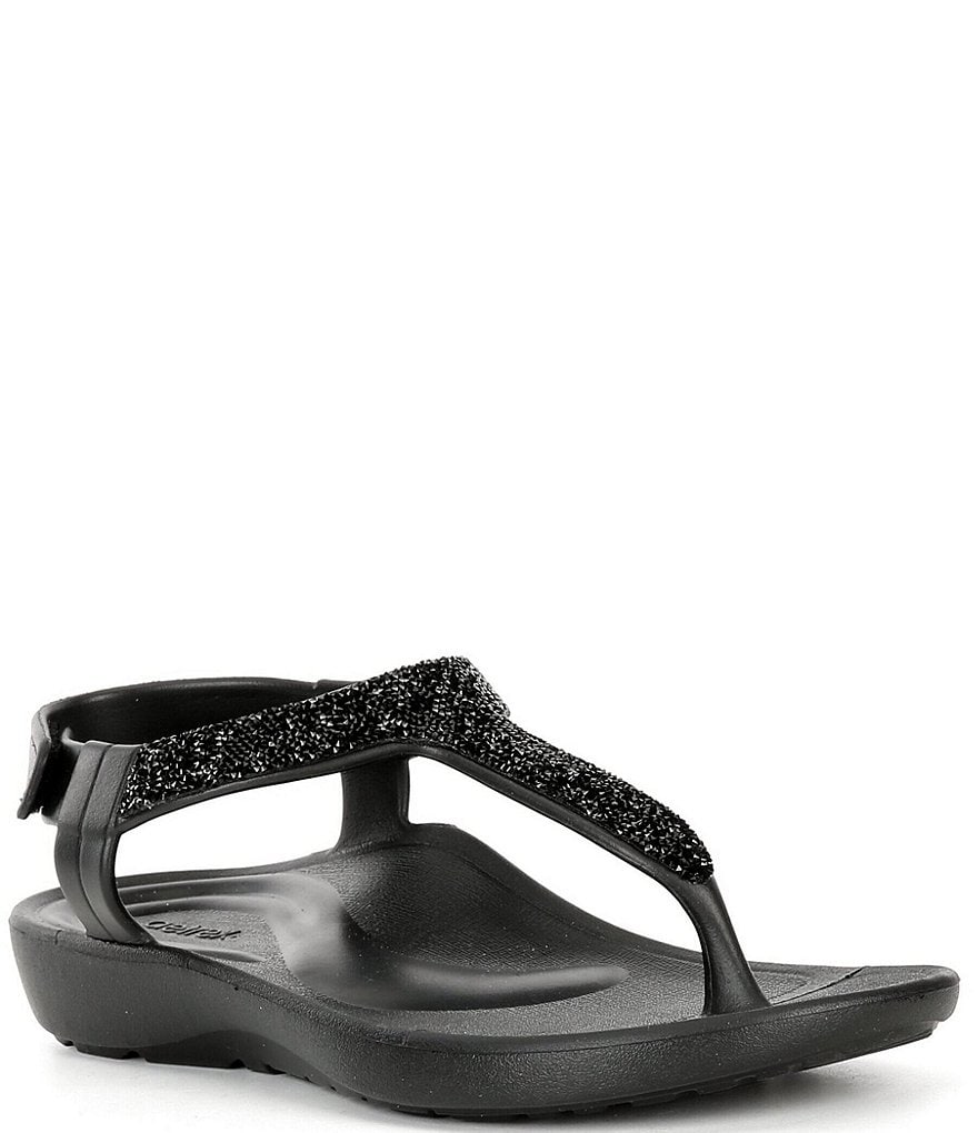 サンダル・ミュール ASH Women Sandals ANGIE01 BLACK AGL - Angie Black Ankle Strap Sandal, 65mm | Mitchell Stores