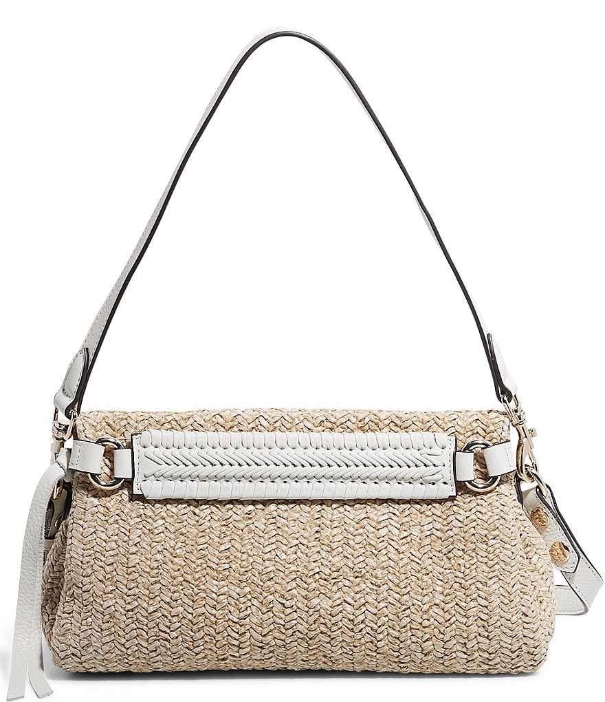 Aimee Kestenberg All For Love Convertible Straw Clutch Crossbody Bag ...