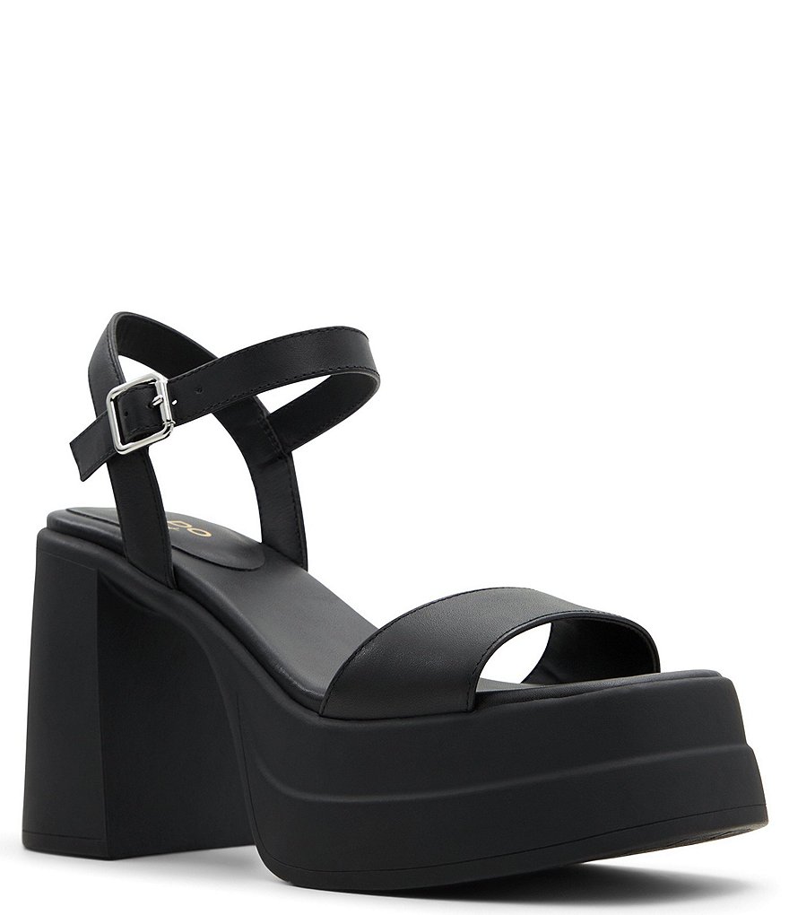 ALDO Taina Leather Platform Sandals | Dillard's