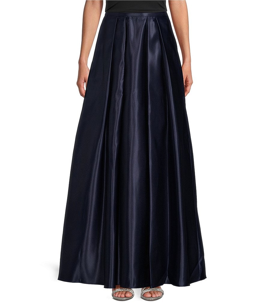 Alex Evenings Petite Size Satin Inverted Pleat Ball Gown Skirt | Dillard's