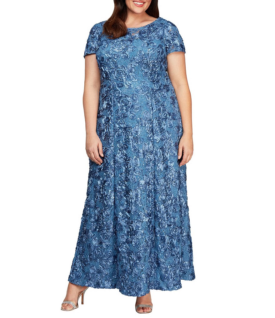 Alex evenings shop women's plus size