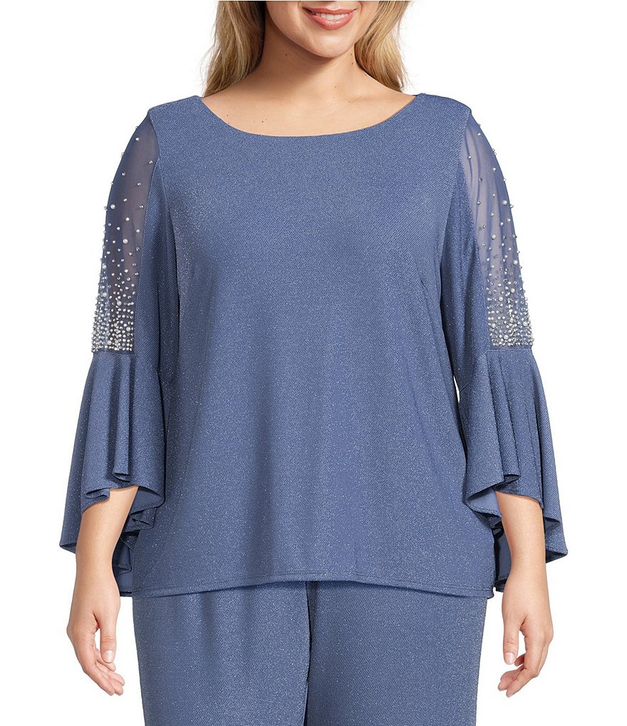 T-Tahari Garden Flutter Sleeve Shirt – Elie Tahari