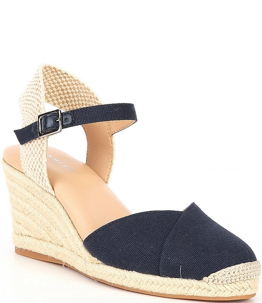 Alex Marie Pauline Canvas Platform Wedge Espadrilles | Dillard's