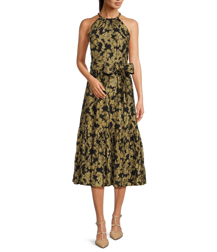 Alex Marie size deals 8 daphne floral jacquard dress