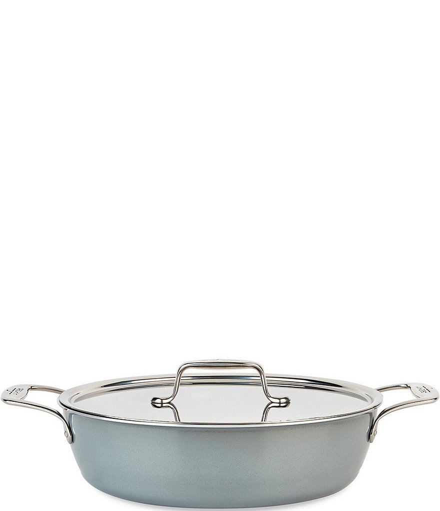 All-Clad Fusiontec 7-Quart Natural Ceramic Stock Pot Platinum